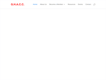 Tablet Screenshot of ghacc.org